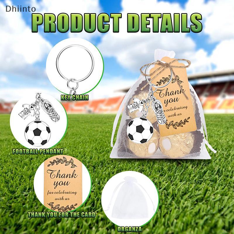 [Dhiint] 10 Conjuntos De Lembrancinhas , Kit De Chaveiros Para Sapatos DIY Inclui , Bolsas De Organza E Etiquetas Kraft 