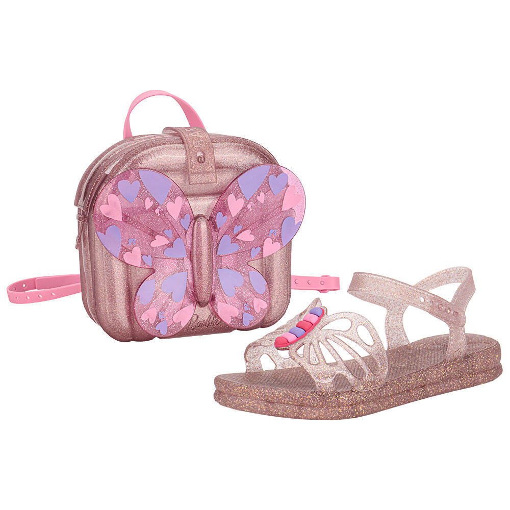 Kit Sandália Barbie Fly + Mochila Grendene Kids 23268 em Oferta na Shopee