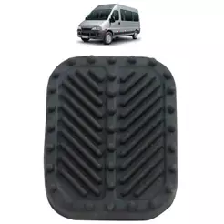 ALMOFADA CAPA BORRACHA PEDAL FREIO OU EMBREAGEM FIAT DUCATO/PEUGEOT BOXER /CITROEN JUMPER 2.8/2.3 1999 A 2017 1314352080