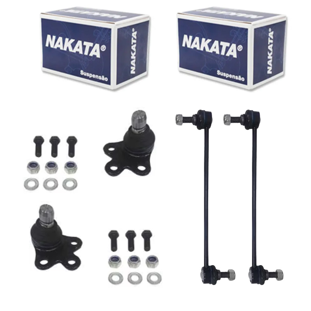 Kit 2 Pivôs + 2 Bieletas COBALT 2011 ate 2020 Nakata em Oferta na Shopee