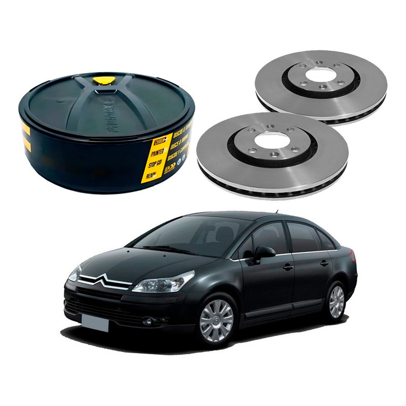 Disco Freio Dianteiro 283mm C4 Pallas 2.0 2007 A 2014 em Oferta na Shopee