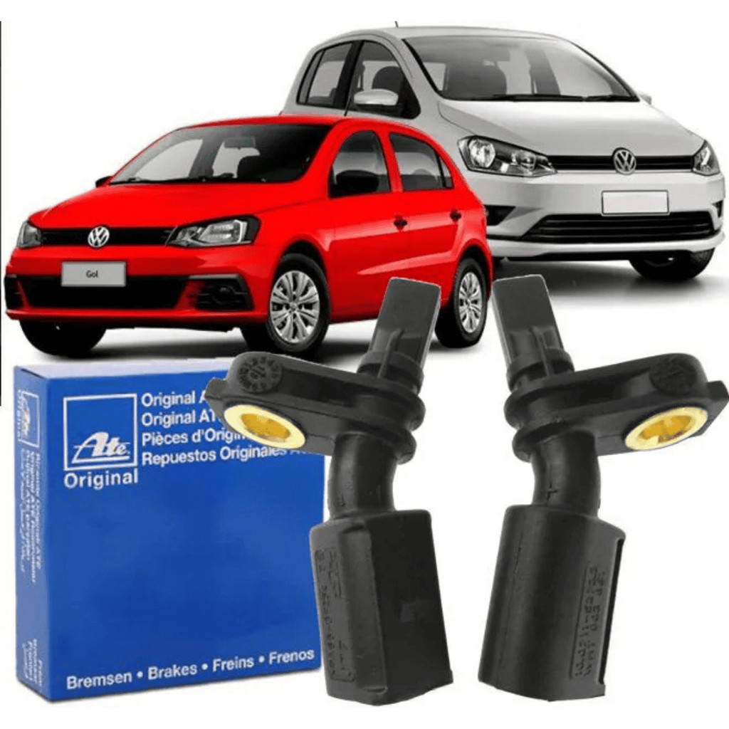Par de Sensor Freio Abs Fox Polo Up Gol G5 G6 Dianteiro Original