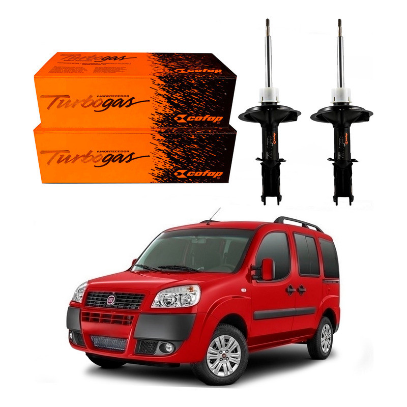 Par Amortecedor Dianteiro Fiat Doblo 1.8 2011 A 2022 em Oferta na Shopee