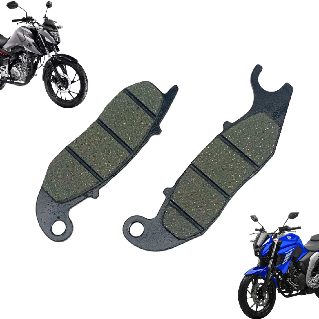 Pastilha Freio Dianteiro Titan Fan 150 Mix Fazer 250 Tenere Fan 160 FA375 em Oferta na Shopee