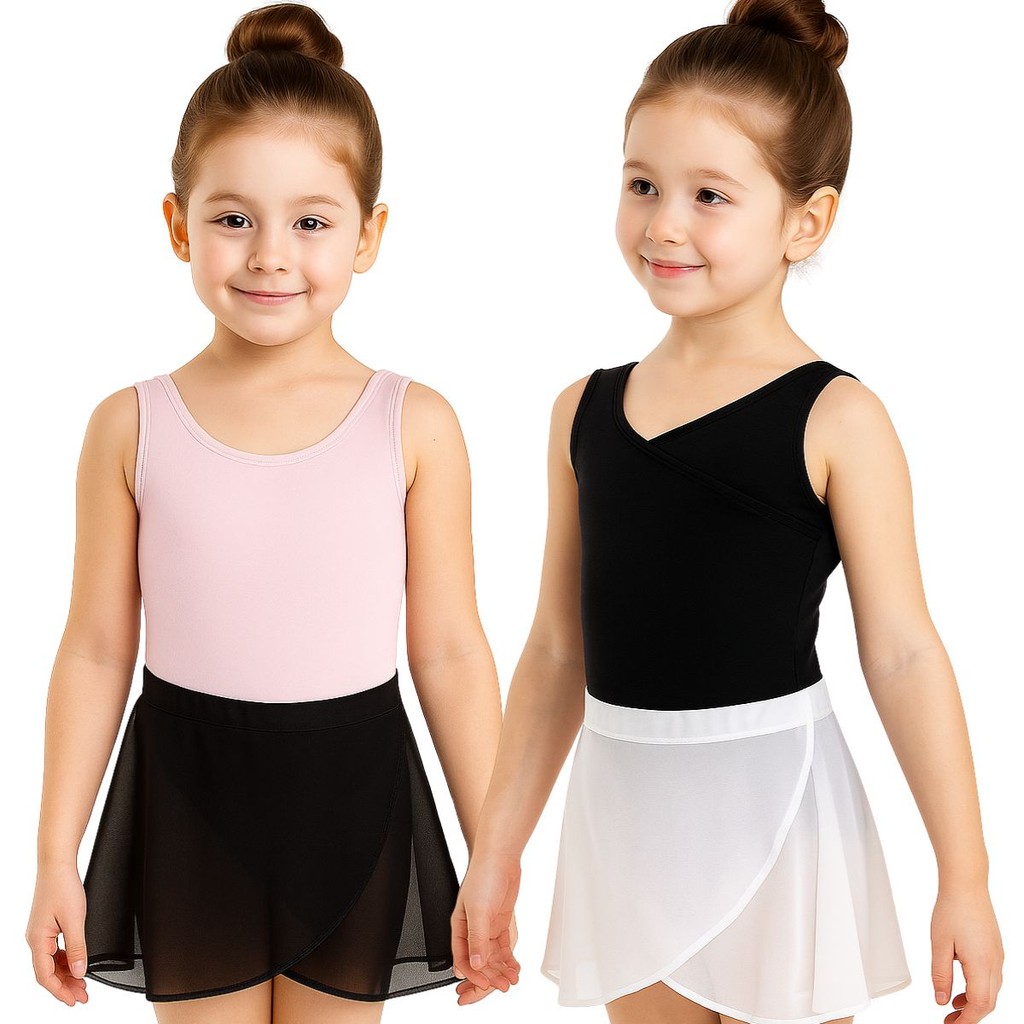 Collant Infantil Menina Regata Uniforme Ballet Jazz Ginastica Colorido 04 ao 14 em Oferta na Shopee