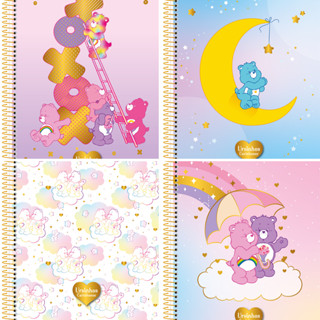 Caderno Universitário Ursinhos Carinhosos Animativa – 1 ou 10 Matérias Original e Fofo em Oferta na Shopee