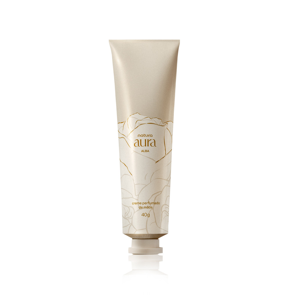 Natura Hidratante Mãos Aura Alba 40G em Oferta na Shopee