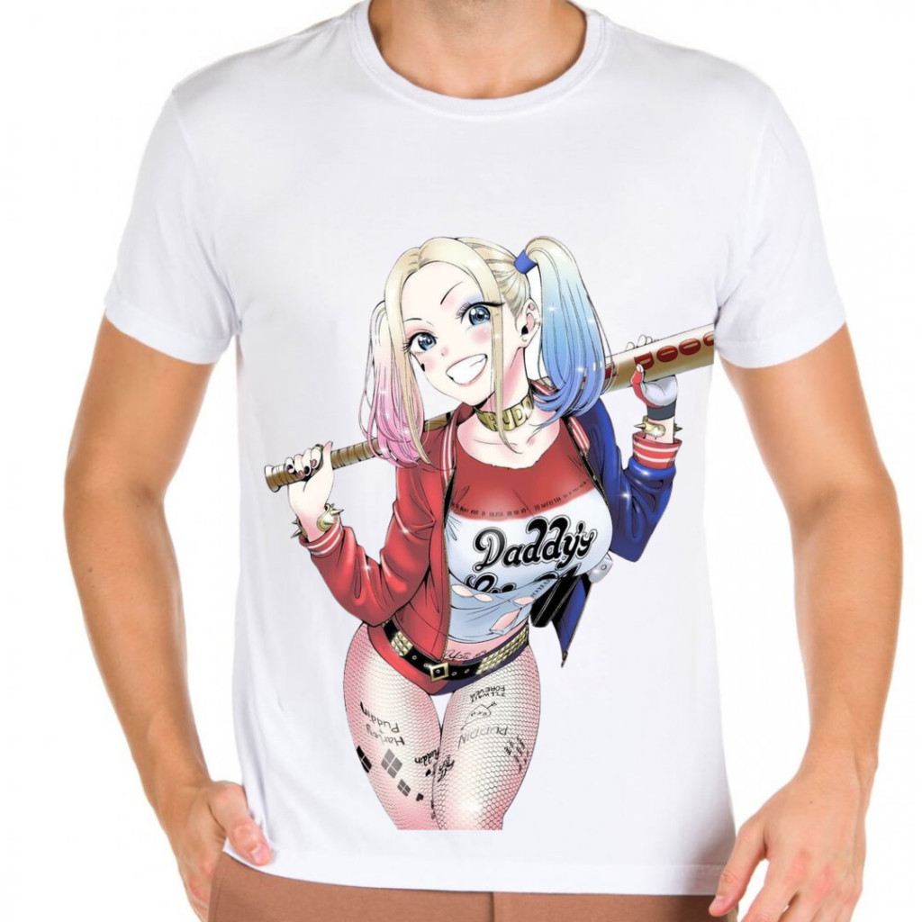 Camiseta Arlequina Esquadrão Suicida Envio Imediato