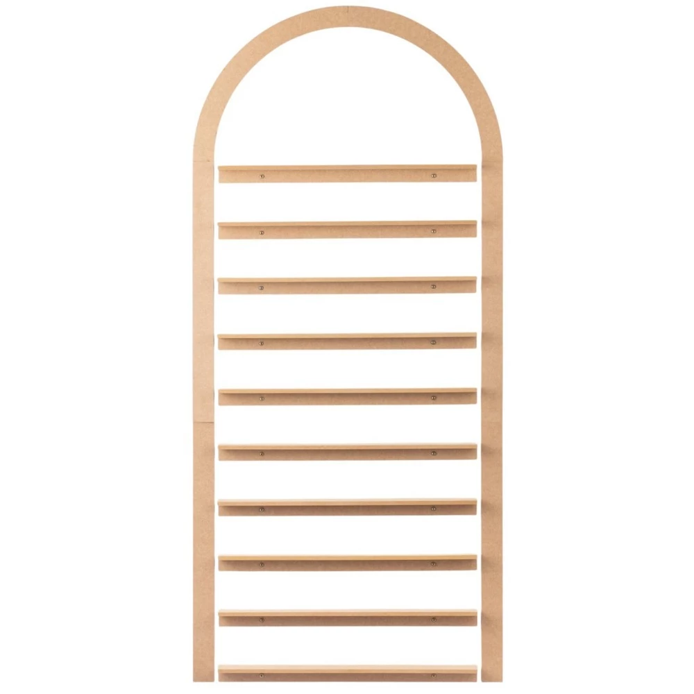 Arco Expositor para esmaltes Esmaltaria 10 prateleiras para esmaltes MDF CRU