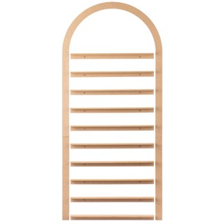 Arco Expositor para esmaltes Esmaltaria 10 prateleiras para esmaltes MDF CRU em Oferta na Shopee