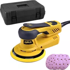 Lixadeira Roto Orbital 6 POL Brushless 350W com Maleta e Kit de Lixas ELO-350 EVALD