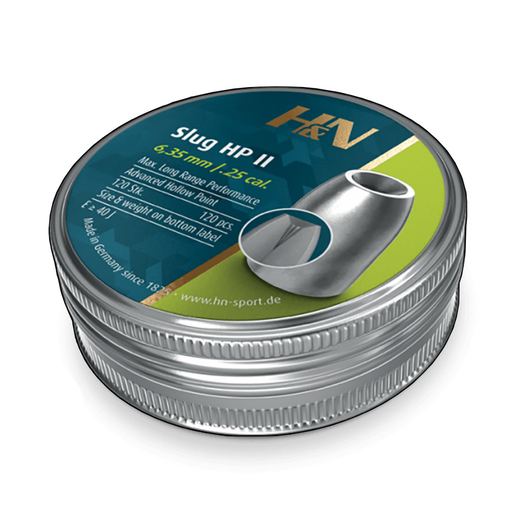 Chumbo H&N Sport Slug HP II 6,35mm 2,09 / 32gr - 120un em Oferta na Shopee