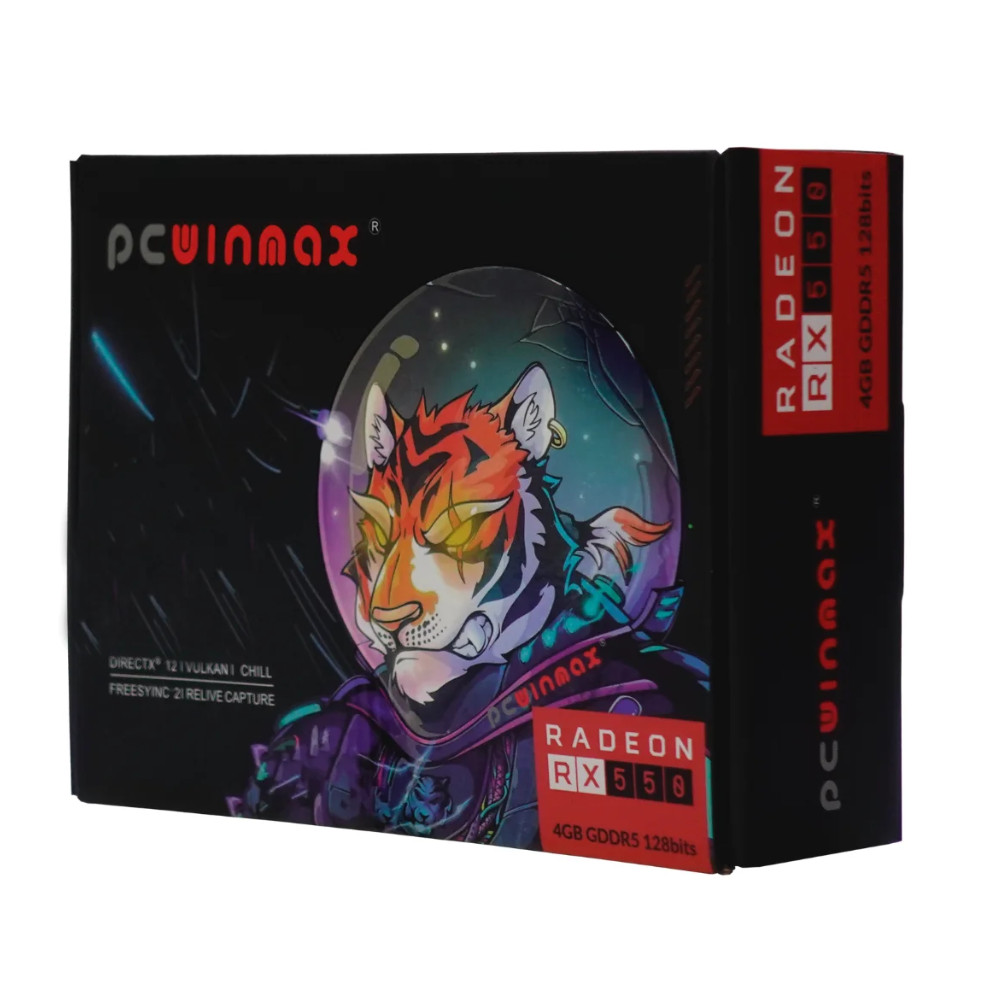 Placa De Video Winmax 4gb Rx550 Ddr5 128bits