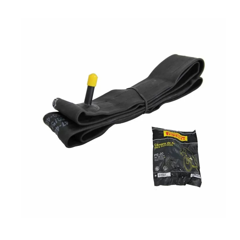 Câmara Pirelli 20 Superflex Válvula Grossa (Schrader) Aro 20