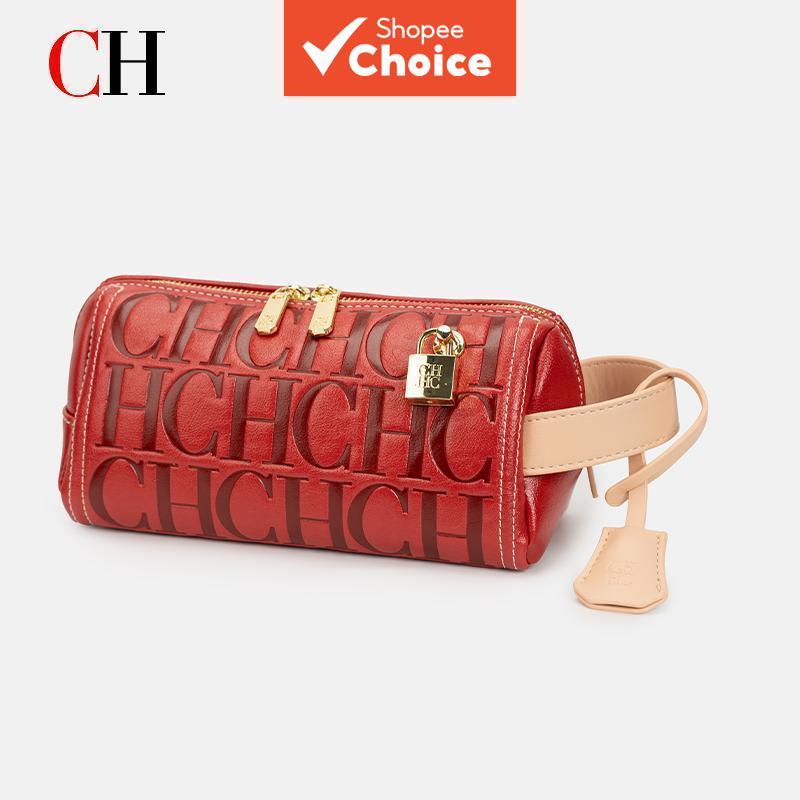Bolsa de couro CH de luxo, elegante bolsa de grife portátil, bolsa da moda para o dia a dia