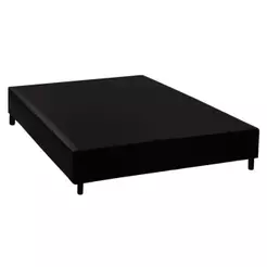 Cama Box Base Universal Viúva Courano Black (128x188x20) - Costa Rica