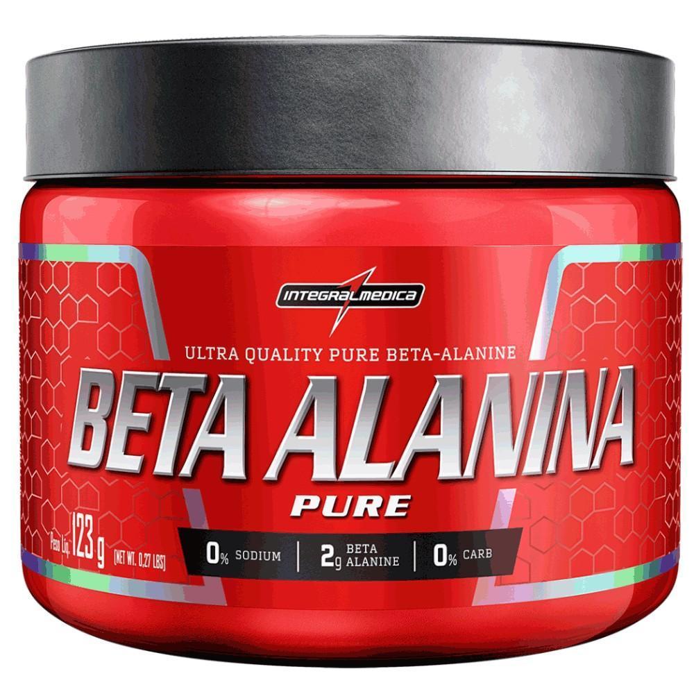 Integralmedica Beta Alanina Pura - 123g - 2g por Porção - Suplemento para Treinos Intensos