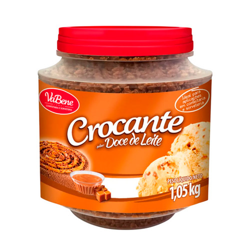 Crocante de Doce de Leite Pote 1,05kg Vabene