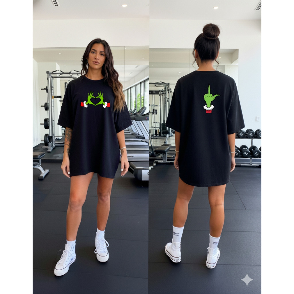 [Camiseta Premium em Algodão Puro]LA Camiseta feminina tshirt oversized algodão academia treino engraçadas memes blusinh