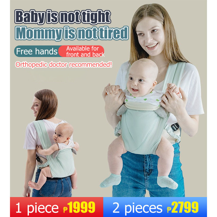 [Fácil de Usar] [Easy Carry/Summer Ready] Sling para Bebês/Envoltório Recém-Nascido/Leve/Confortável/Respirável