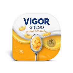 Vigor Iogurte Grego Frutas Amarelas 90g