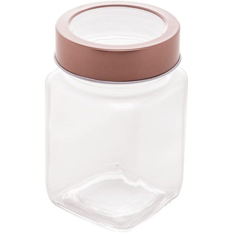 Pote Vidro Organizador para Mantimentos com Tampa Transparente LYOR 300ml