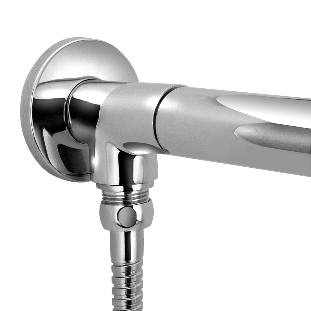 Chuveiro Ducha Autolimpante Para Aquecedor Completo Com Desviador Banheiro Anti Entupimento — imagem 2 de 2