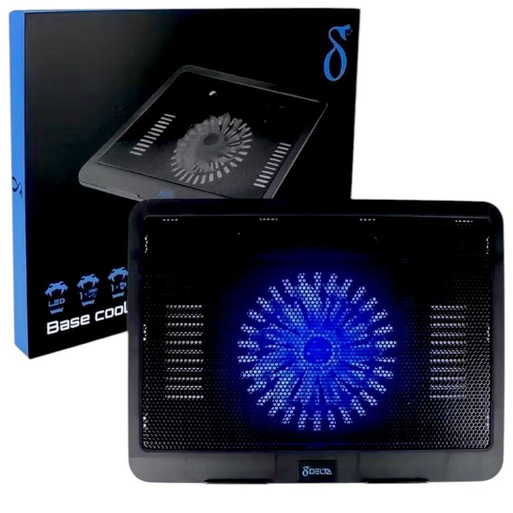 Suporte de Notebook Com Cooler Ventoinha Apoio Mesa Usb De 9 a 15 Polegadas