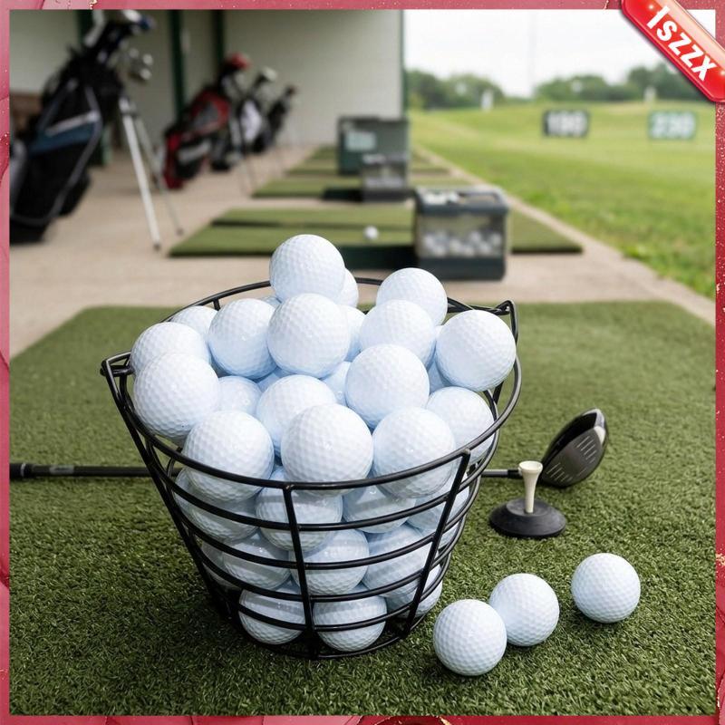 [Lszzx] Balde De Bola De Golfe Ao Ar Livre , Suprimentos De Treinamento Esportivo , Recipiente