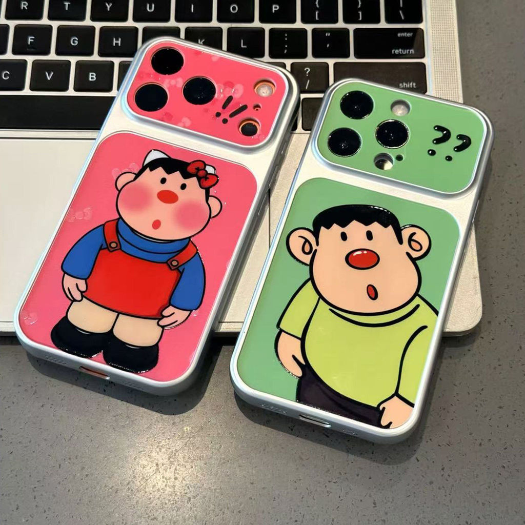 Capa de Telefone de Tigre Fofo e Gordinho para Samsung Galaxy A27 A37 A36 M36 F36 A35 A34 A33 M32 A31 A26 A25 A24 A23 A2
