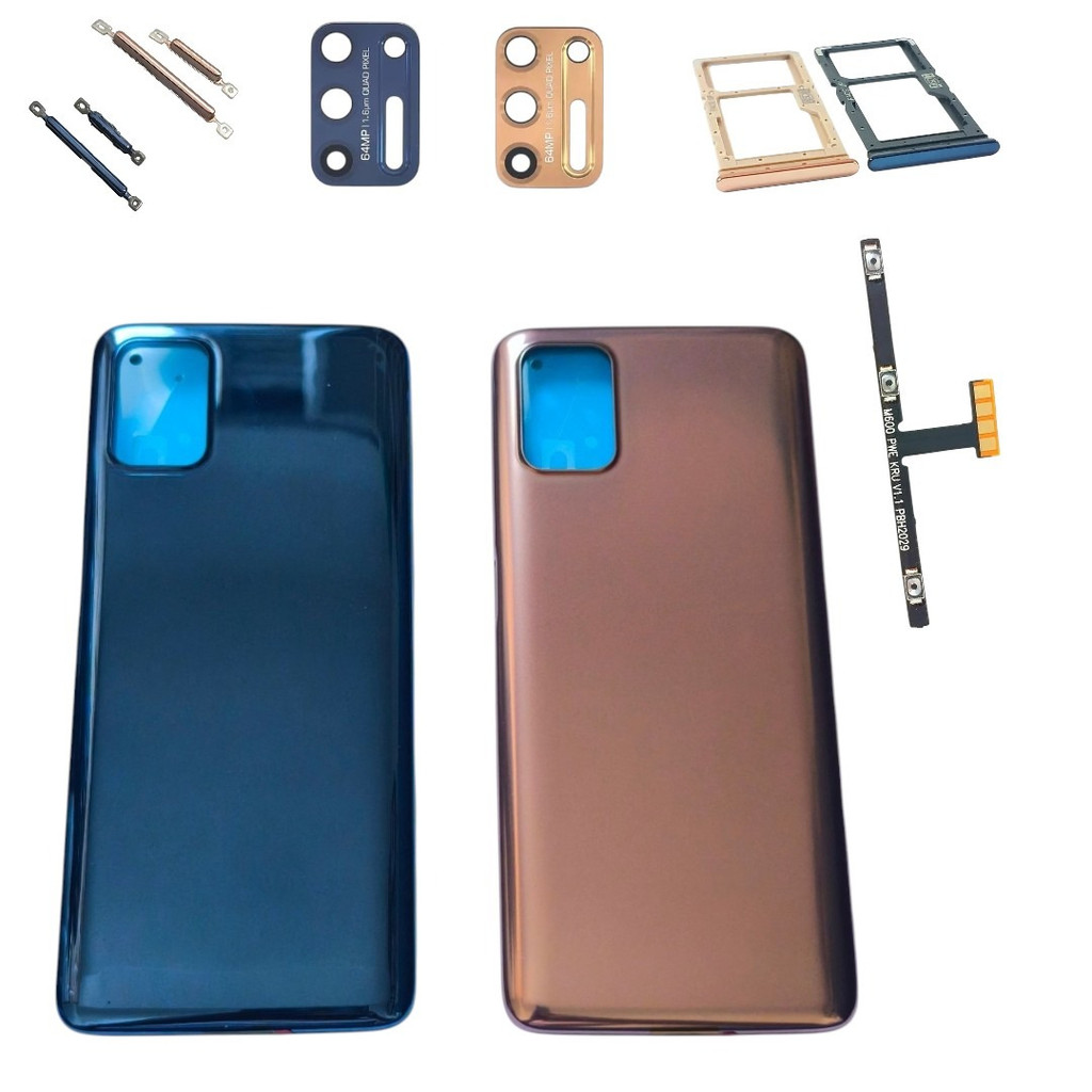 Tampa Traseira Com Botões + Lente + Flex Power + Gaveta de chip Compatível Com G9 PLUS