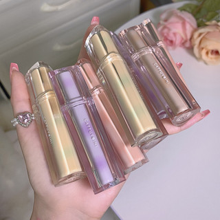 Cappuvini Ice Tea Mirror Lip Gloss Water Gloss Vidro Lip Gloss Batom à prova d'água não desbotado