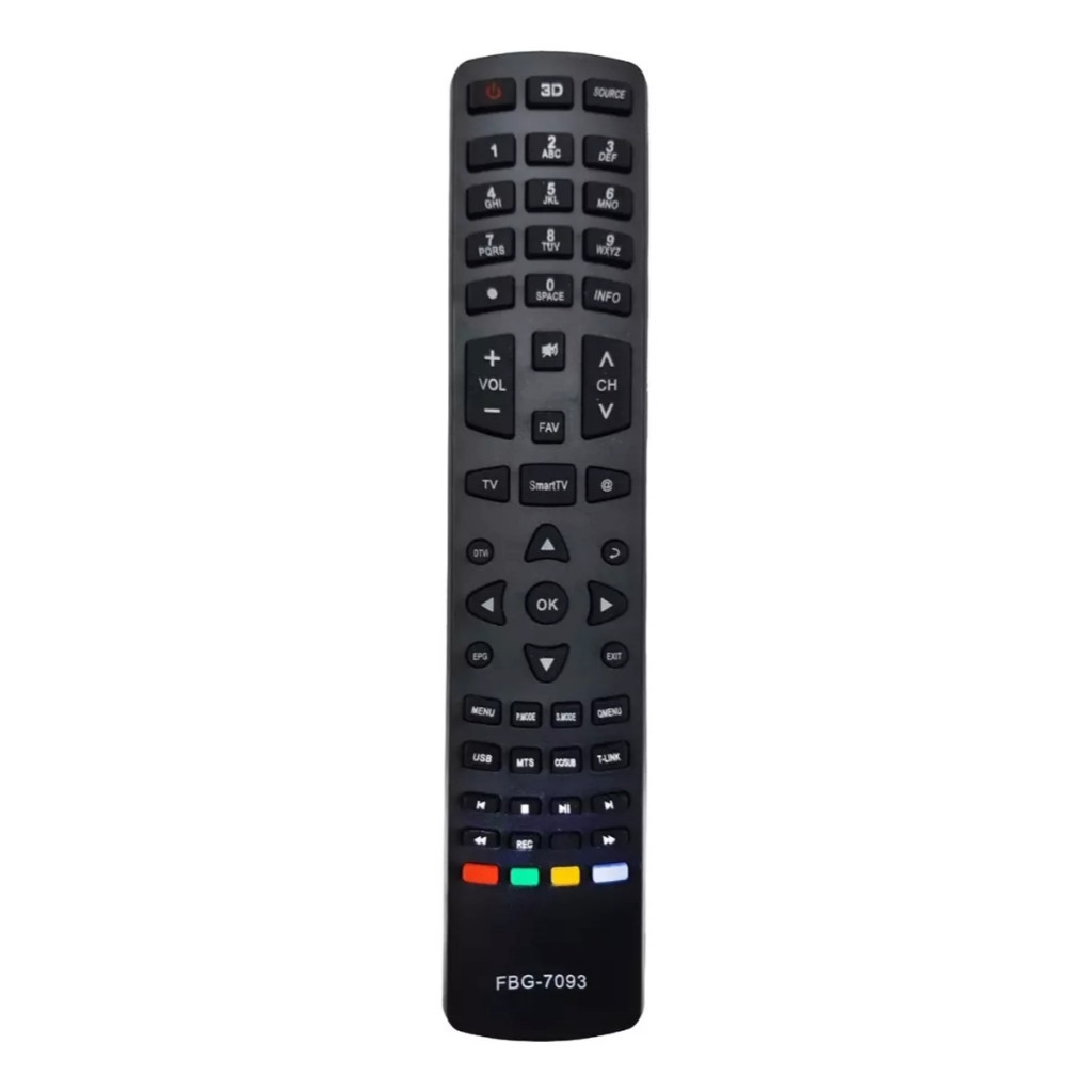 Controle Remoto Para Tv Smart Philco 3d FBG 7093 CRS 7093 7093 MAXX 7093 RBR 7135 LE 7814