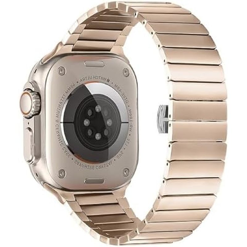 Pulseira De Titânio VeveXiao Compatível Com Apple Watch Ultra 2 Band 49mm 46mm 4