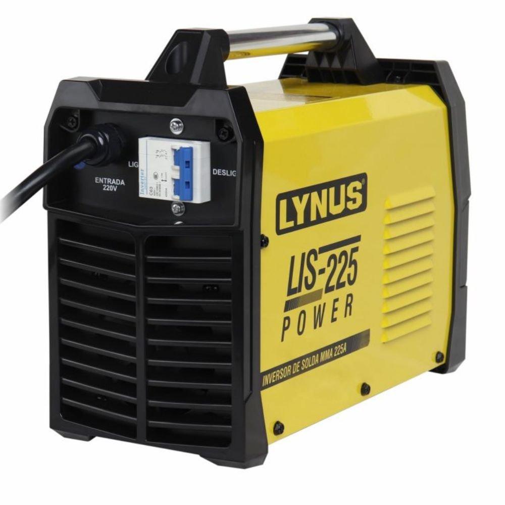 Máquina de Solda Inversora TIG/MMA LIS-225A 220V LYNUS — imagem 2 de 2