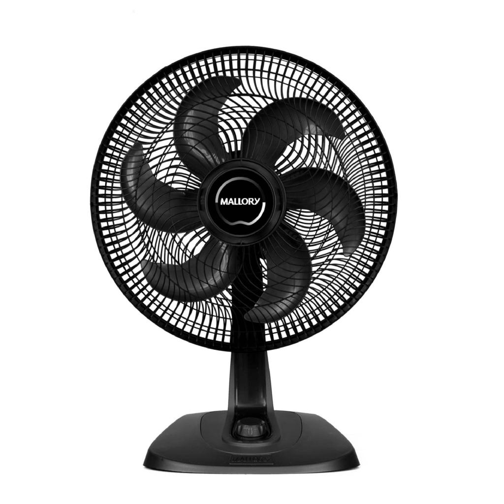 Ventilador de mesa 40 cm Mallory Turbo Fresh Preto 127v