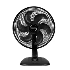 Ventilador de mesa 40 cm Mallory Turbo Fresh Preto 127v
