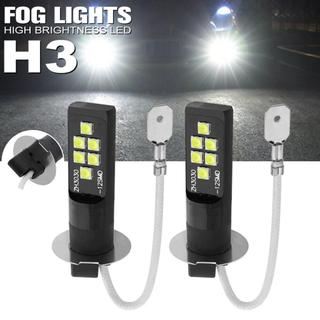 Toolgoing-BR fangzi h3 lâmpada led para carro luzes de neblina 80w par de lâmpadas de farol 6000-6500k drl lâmpada de