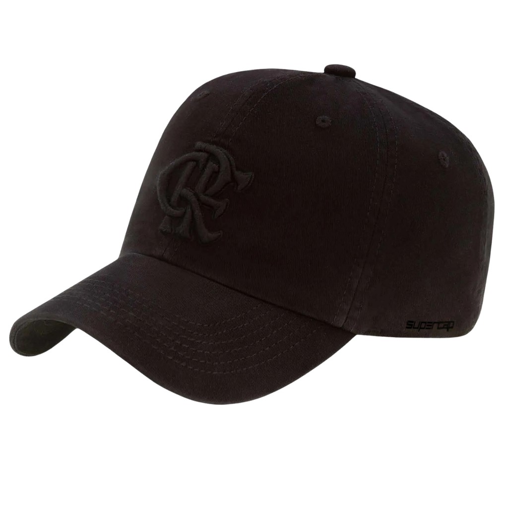 Boné Flamengo Zico All Black Licenciado Original Mengão