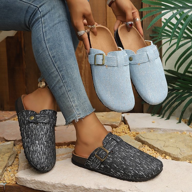 Chinelos femininos, sapatos Borken, sapatos unissex, sapatos com aumento de altura, slip-On, sapatos para atividades ao