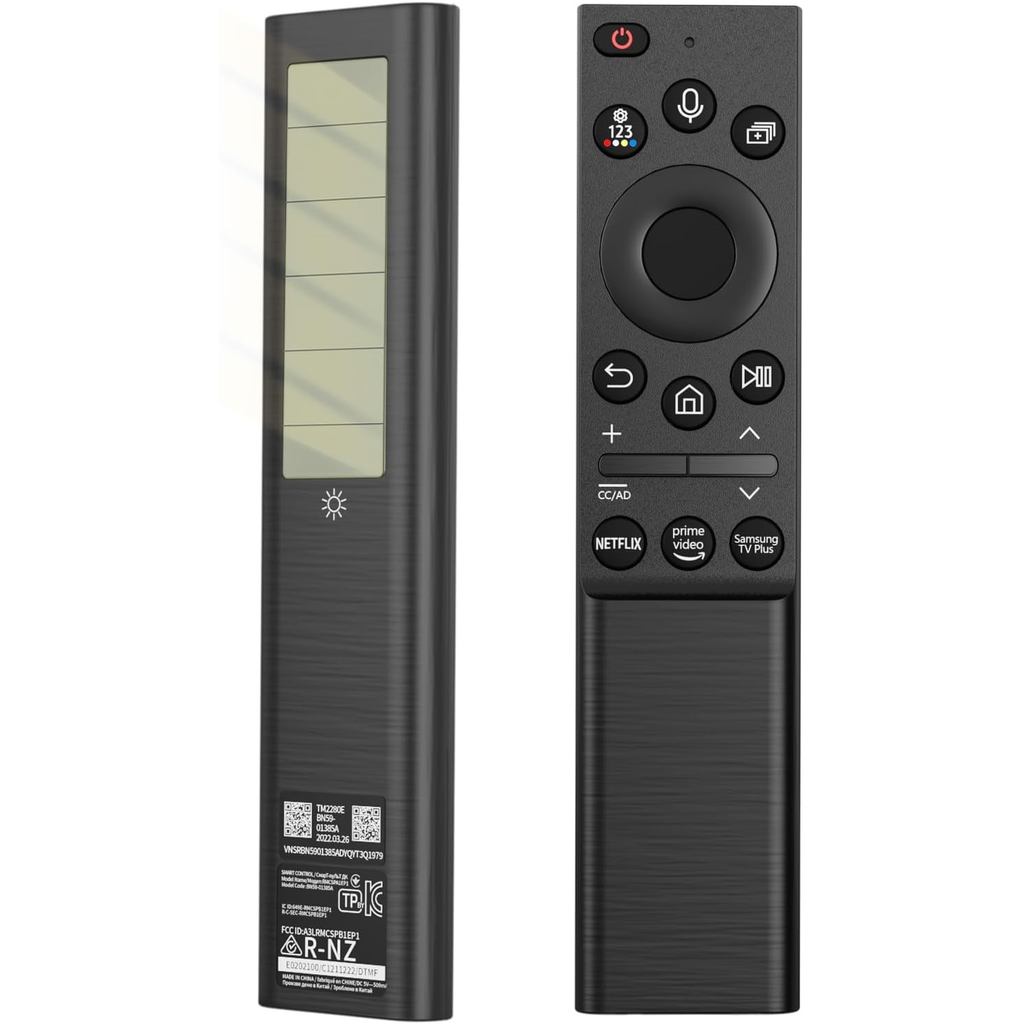 Controle Remoto Solar com Comando de Voz BN59-01357A, compatível com TVs Smart S