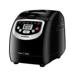 Panificadora com 9 Programas Mondial NPF-53 - Preto, 700W