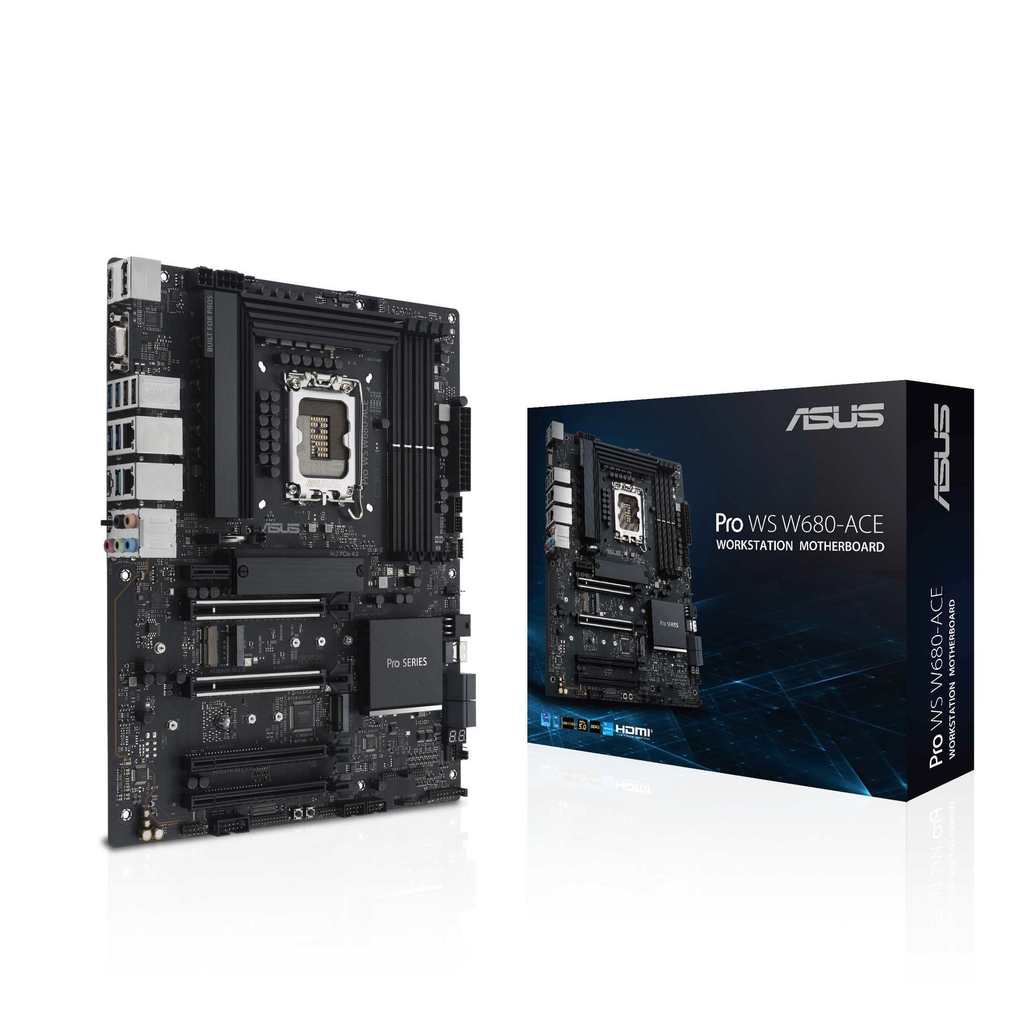 Placa Mãe ASUS Pro WS W680-ACE LGA1700 - Workstation Profissional com Chipset In