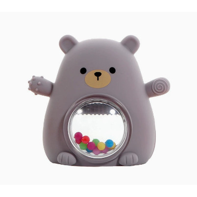 Mordedor De Bebê E Brinquedos De Chocalho Sensorial Para Bebês De 0 A 6 12 Meses , Luvas De Mão Anti-Queda , Brinquedo D