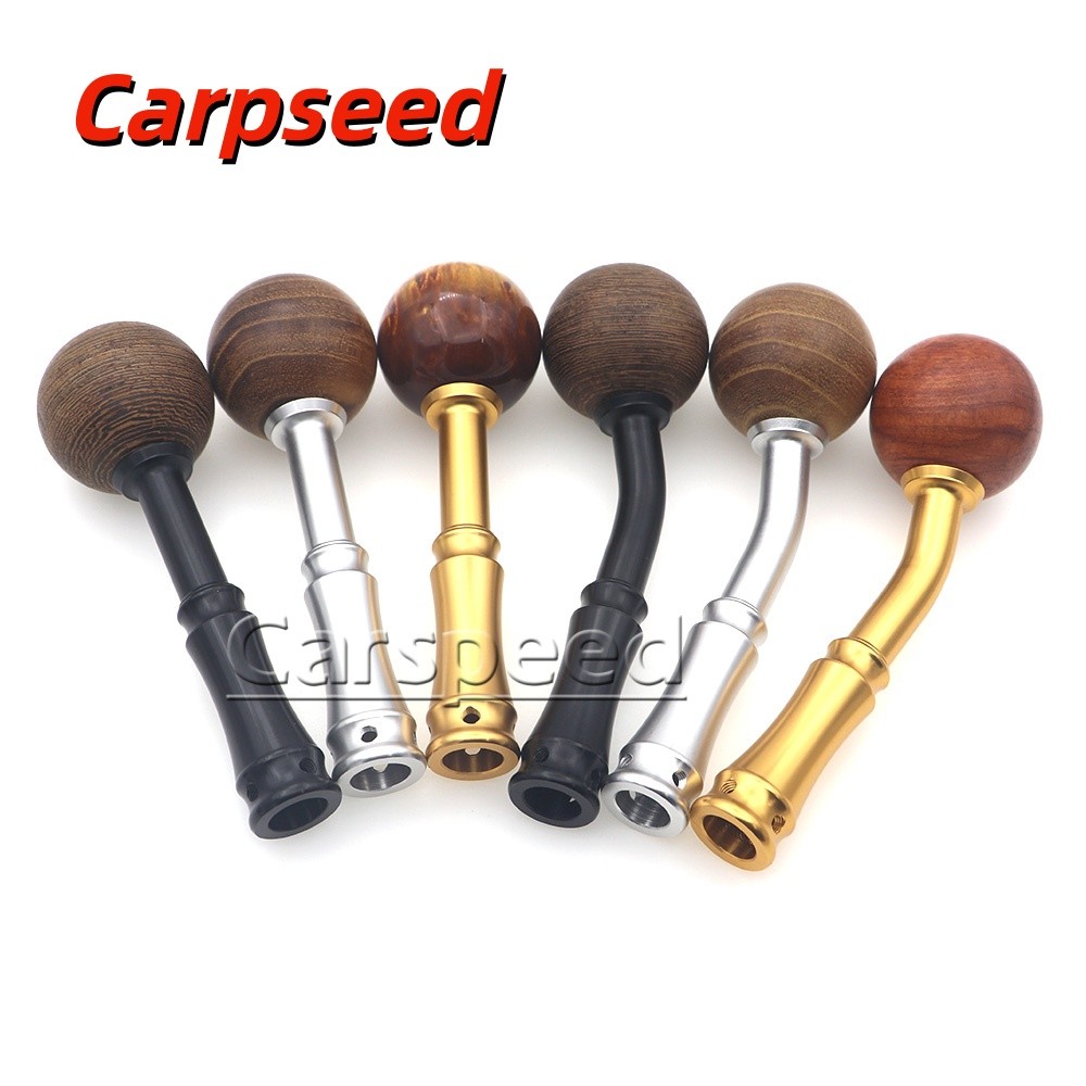 Estilo De Madeira Real Carro Corrida Botão Mudança Engrenagem Vintage Manual Alavanca Shifter Extensor Vara Acessórios