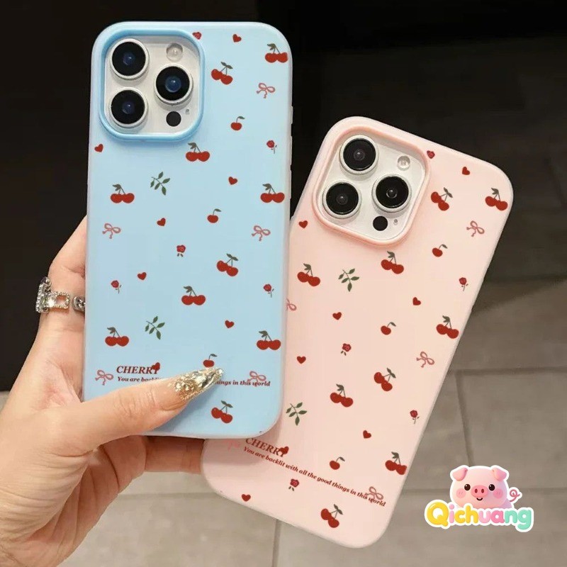 Capas Cereja 2 Em 1 Para Samsung Galaxy A17 A33 A32 A31 A30S A30 A26 A25 A24 A23 A22 A21S A20S A20 A16 A15 A14 4G 5G Cap