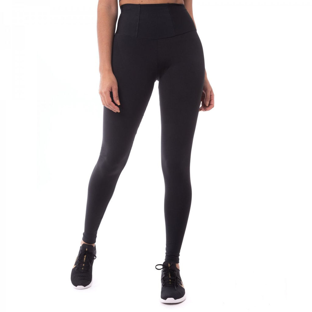 Legging Feminina Estilo do Corpo PowerFit Preto