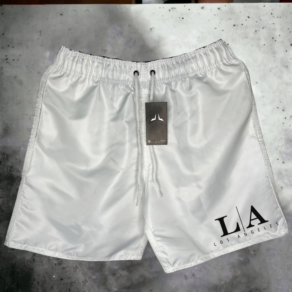 Bermuda Tactel Los Angeles Short Praia Mauricinho Esportivo Treino Academia Masculino