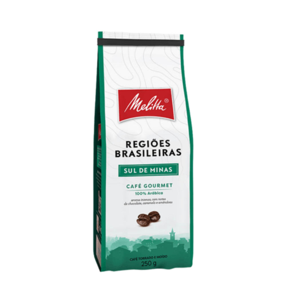 CAFE MELITTA REGIÕES BRASILEIRAS SUL DE MINAS POUCH 250G