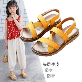 Crianças sandálias meninas casuais à prova dwaterproof água novo estilo 2022 verão sapatos de praia respirável bebê cour
